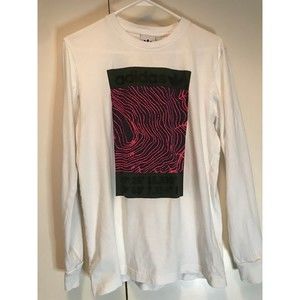 adidas adv  long sleeve shirt size S